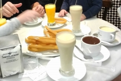 Santa Catalina - Horchata en churros