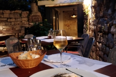 Zonnevis met zwarte gnocchi en truffel - Konoba Martinac, Zadar